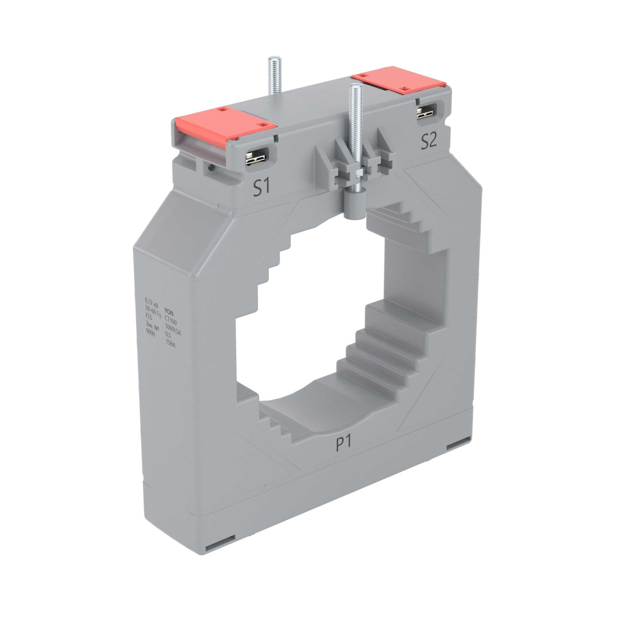 Трансформатор тока CT100 4000/5А, класс точности 0.2S, 10ВА