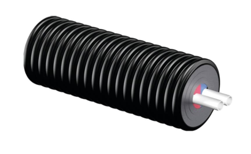 Труба теплоизолированная Thermo Twin 32x4,4-25x3,5/175, PN10, бухта 200
