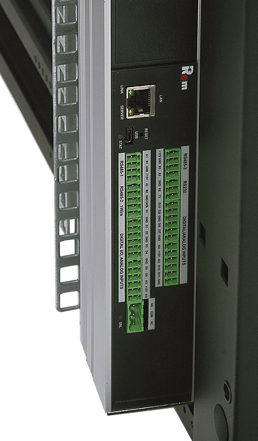 Блок розеток вертикальный Rem-2MC,LINUx,мониторинг,управление,1_32А,автомат защиты,4x2S,4x3C13,2x2C19,1820мм,колодка