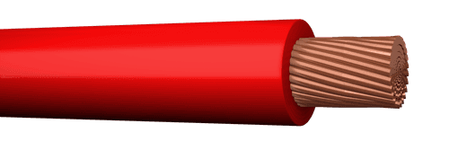 Провод монтажный гибкий TOPFLEX V-K H07V-K 1х35 красный