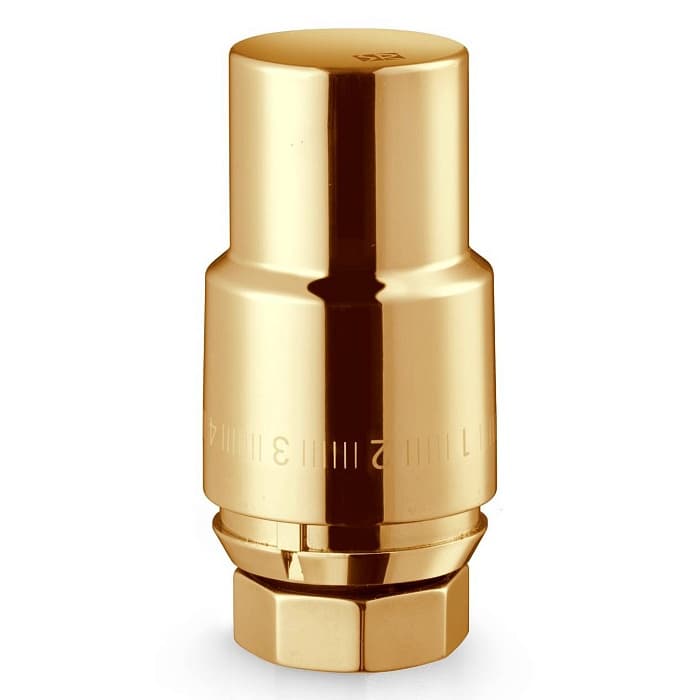 Термоголовка жидкостная Royal Thermo Design М30х1,5 (золото матовое)
