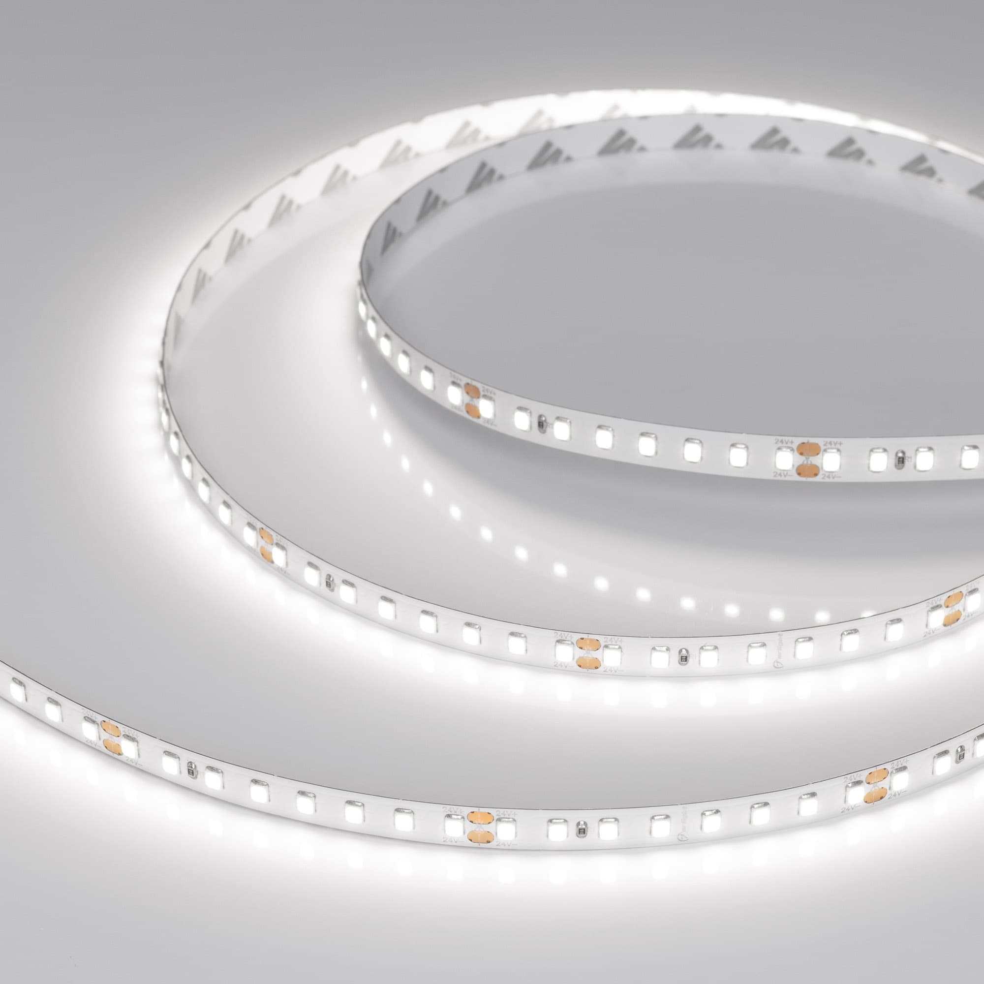 Лента светодиодная 9.6 Вт/м 24В 6000K IP20 128LED/м RT-A128-8-10mm SMD 2835 5 м