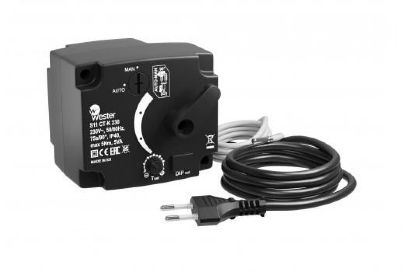 Привод Wester S11 3P 20500A-K 230 VAC 50Hz 50s/90 3-точ. SPDT 5 Nm