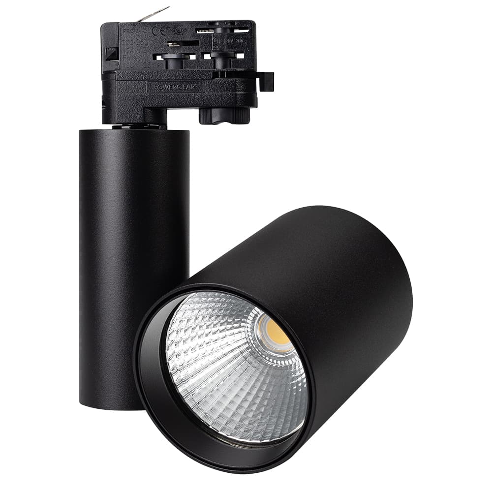 Светильник трековый LGD-SHOP-4TR-R100-40W Day SP5000-Veg (BK, 24 deg) (ARL, IP20 Металл, 3 года)