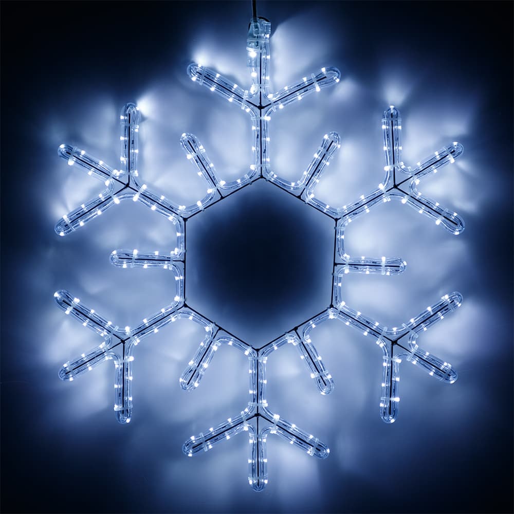 Фигура ARD-SNOWFLAKE-M5-600х600х60LED White 230V, 20W Ardecoled, IP65