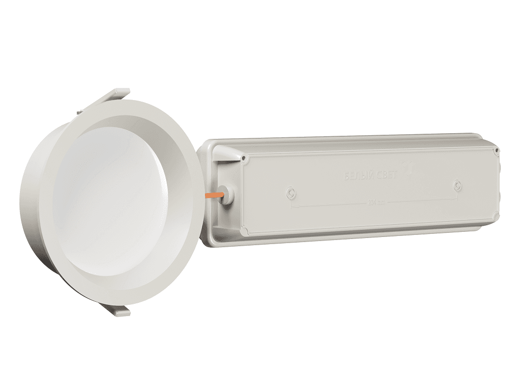 Аварийный светильник BS-DL-51-L1-STABILAR2 V02 White 3000K