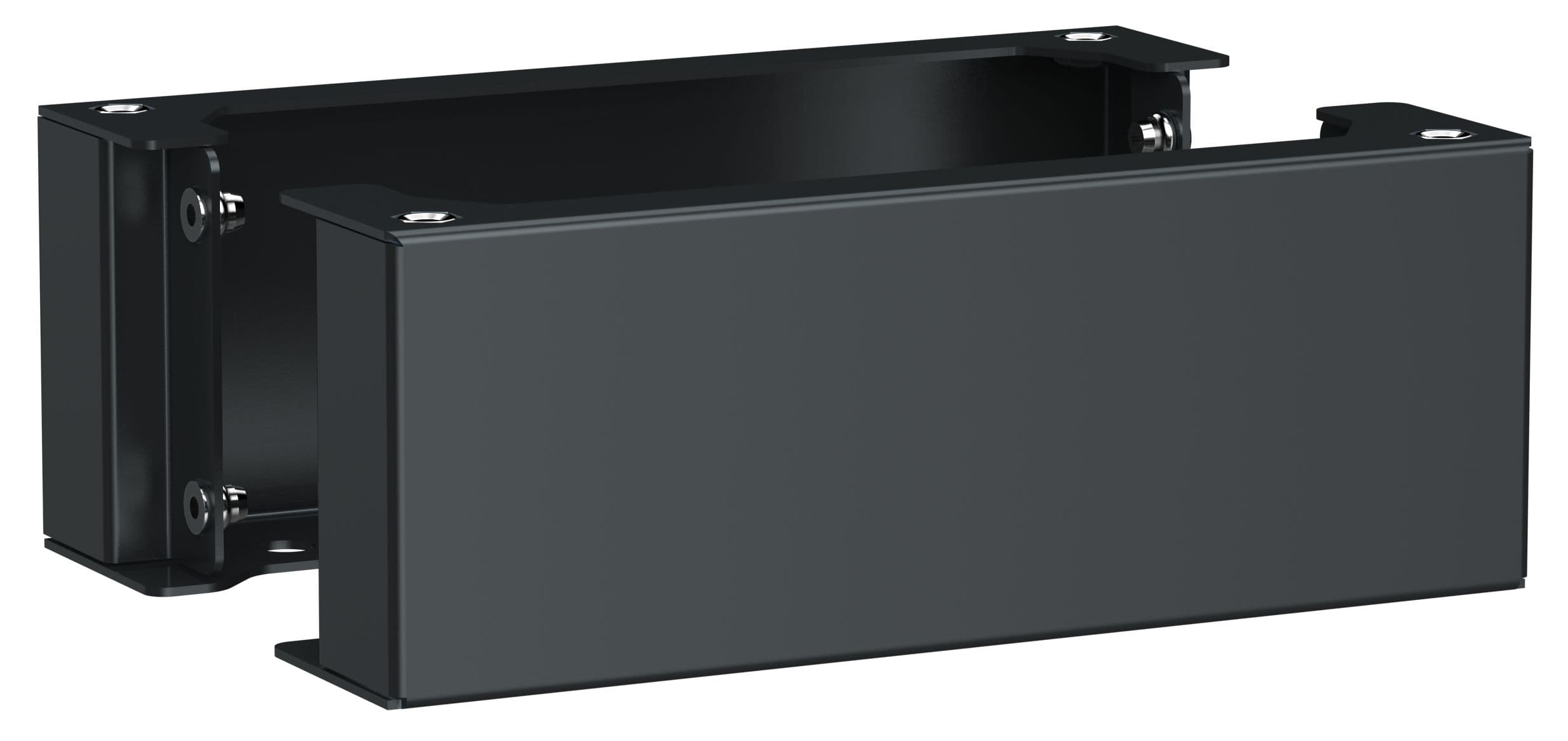 TITAN Панель цоколя ЩМП боковая 100х150мм RAL7021 (2шт/компл)