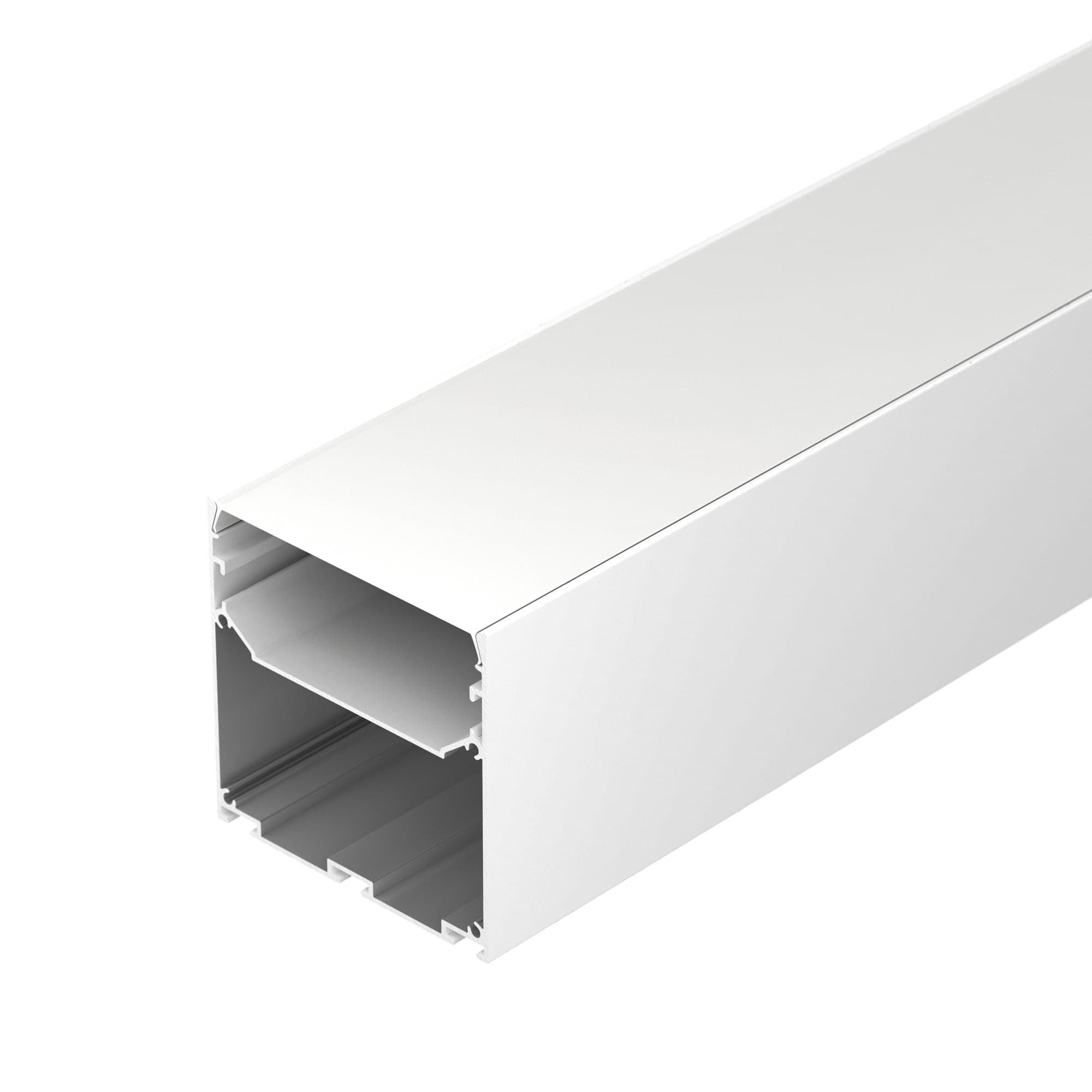 Профиль LINE-M-7575-2500 WHITE (ARL, Алюминий)