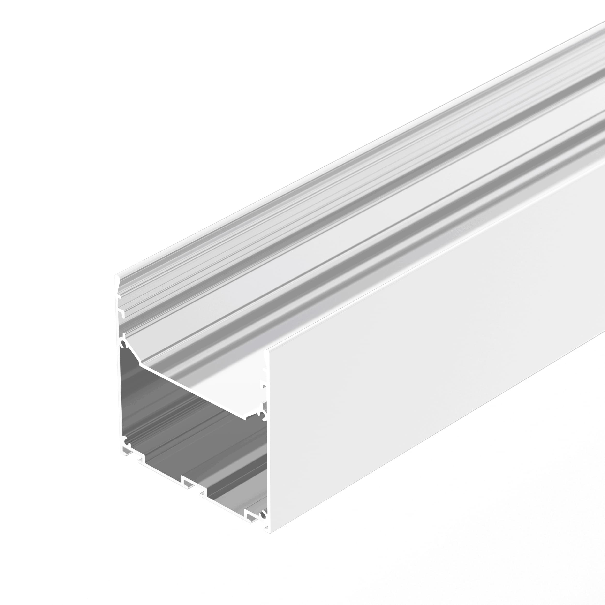 Профиль LINE-M-7575-2500 WHITE (ARL, Алюминий)