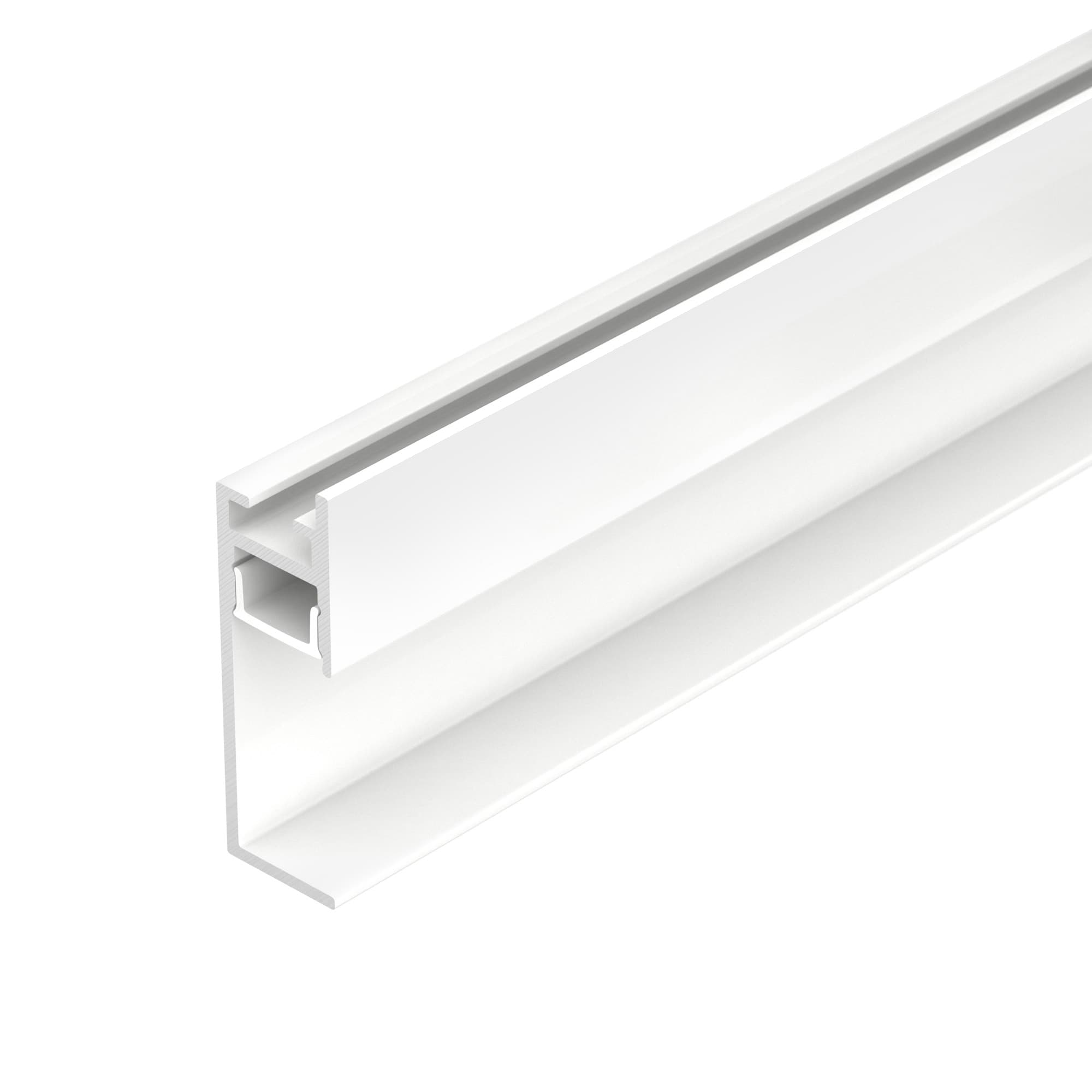 Профиль PLINTUS-H35-F-2000 WHITE (Алюминий)