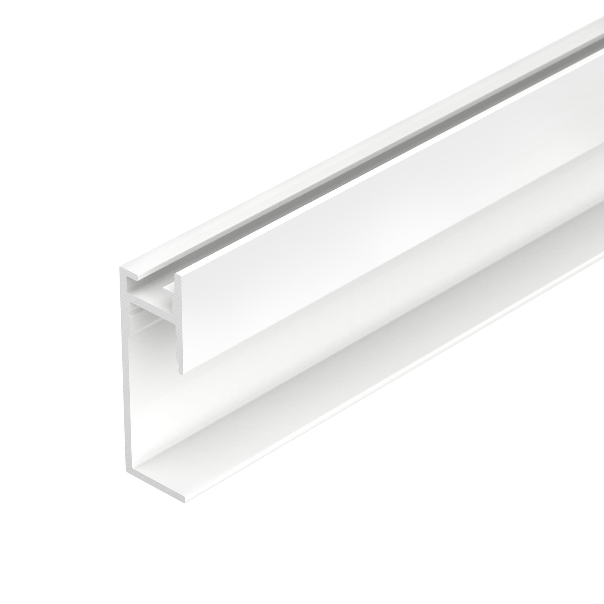 Профиль PLINTUS-H35-F-2000 WHITE (Алюминий)
