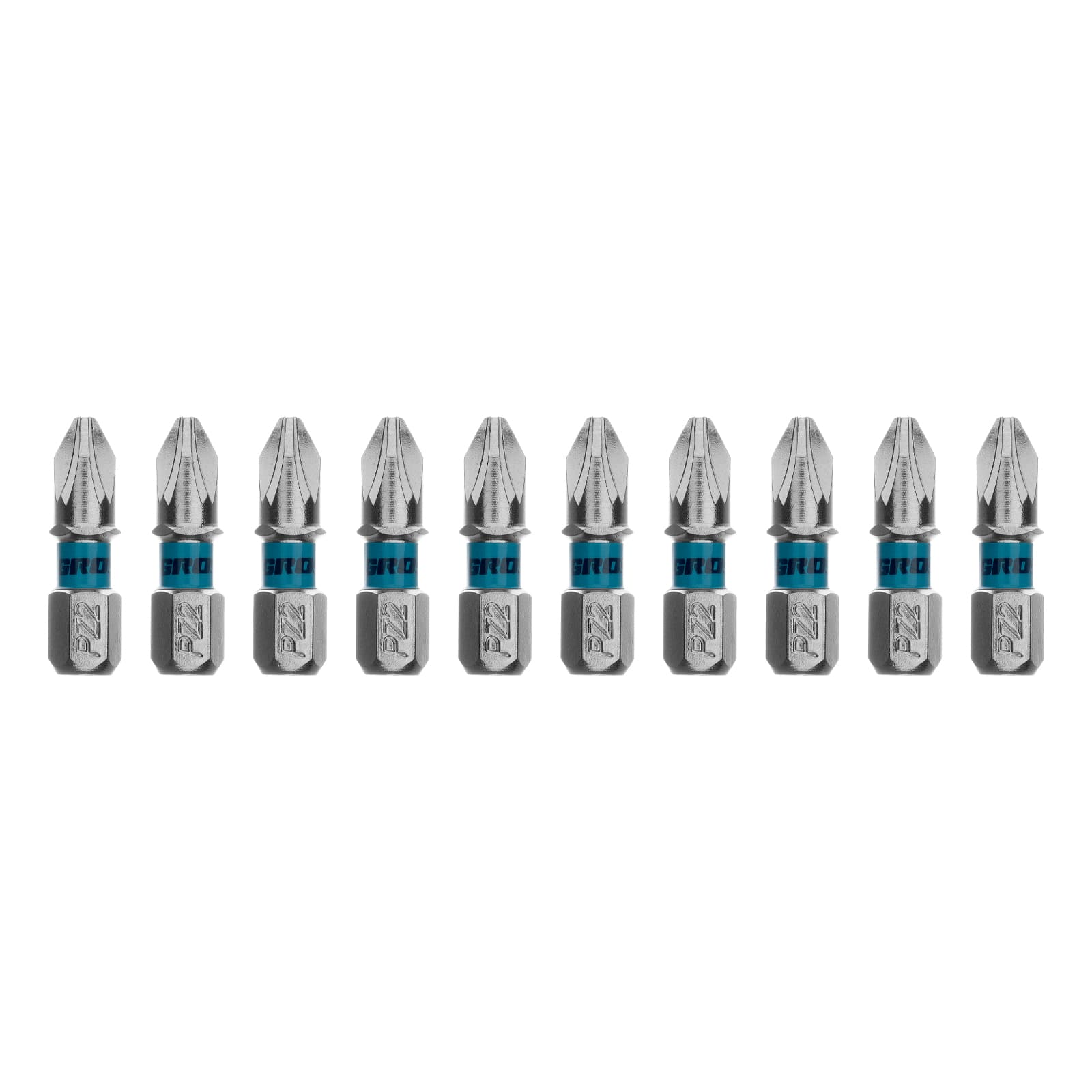 Бита PZ2х25мм, сталь S2, шестигр., 10 шт.