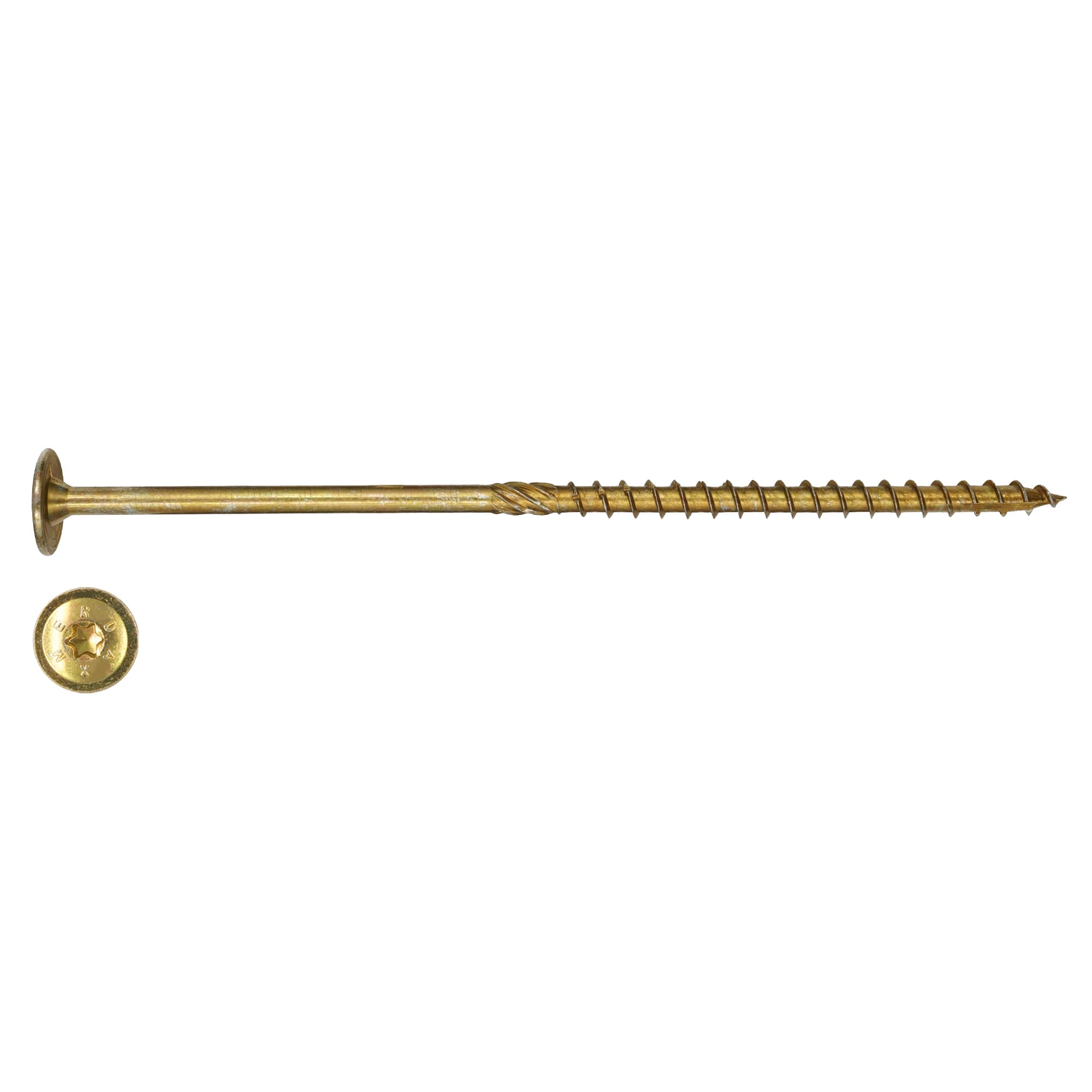 Шуруп для дерева, прессшайба TORX 30, неполная резьба, ж/п 6,0X200