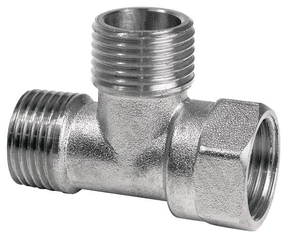 Тройник ВНН 1/2'х1/2'х1/2' переходной, никелированный