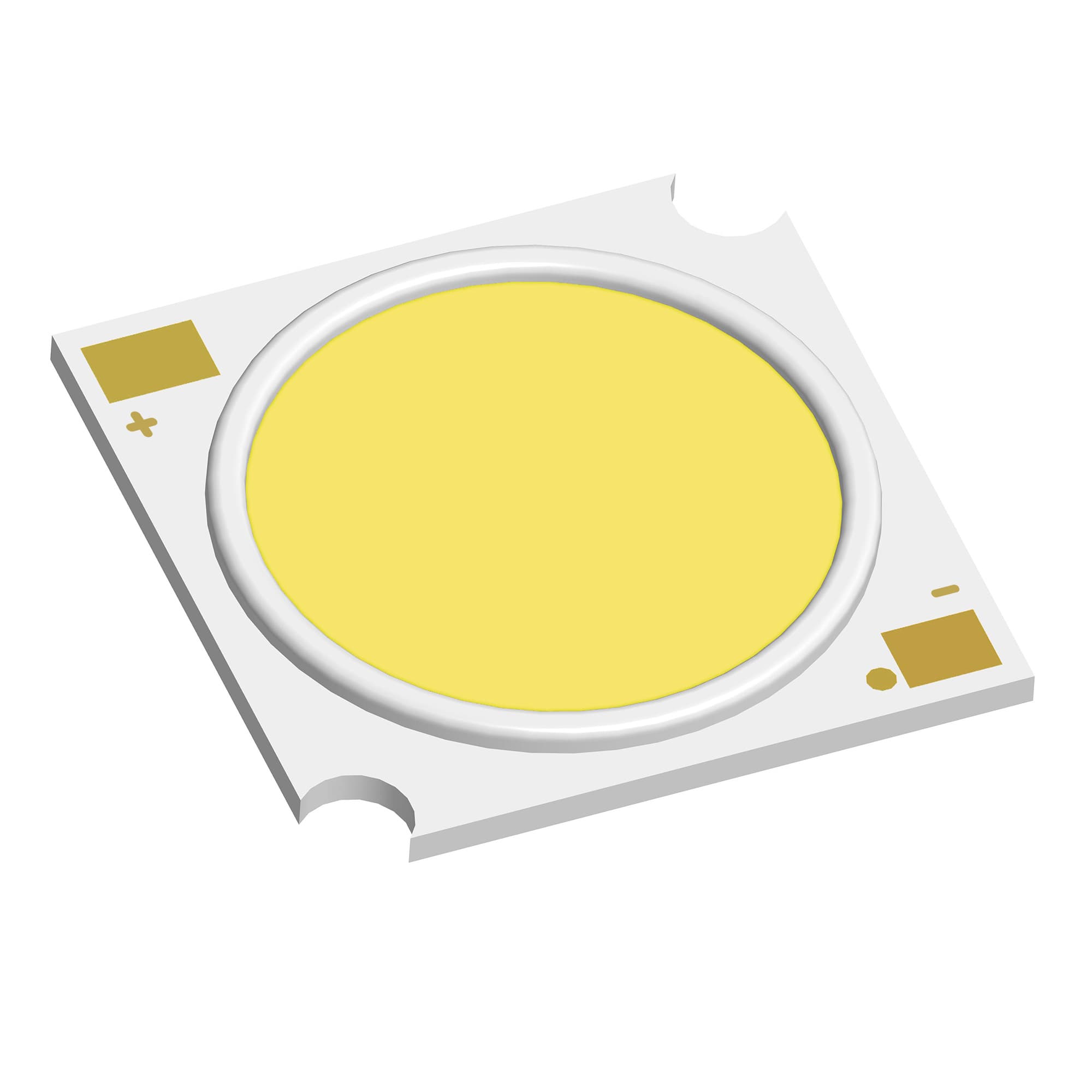 Светодиод мощный ARPL-18W-TFA-1919-Warm3000-90 (34v, 540mA) (ARL, Power LED 19х19mm)