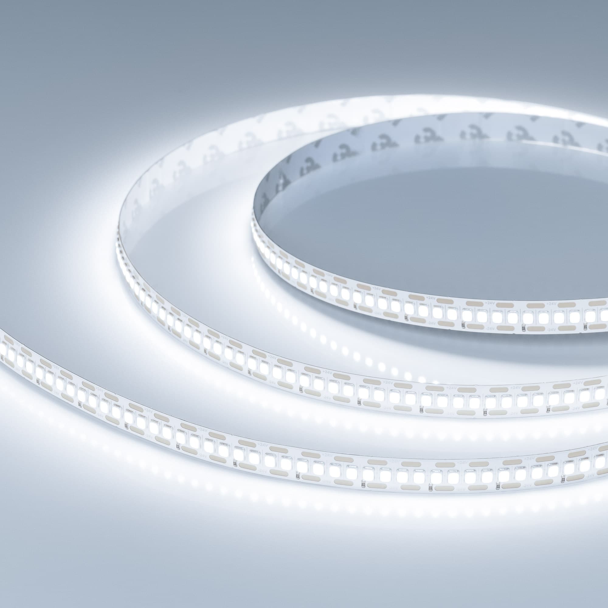 Лента светодиодная 24Вт/м 24В 6000K IP20 240LED/м FC-A240-10mm SMD 2835 5м