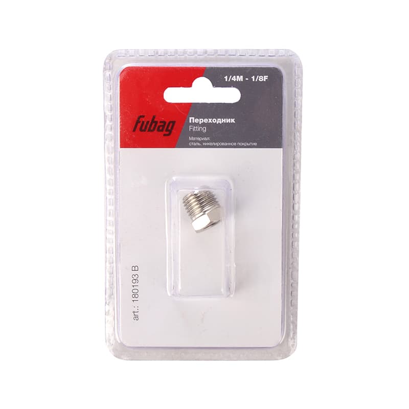 Переходник 1/4''M на 1/8''F блистер 1 шт.