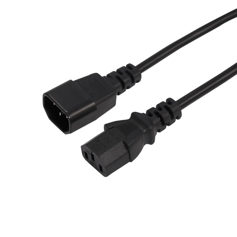 Кабель питания IEC 320 C13 - IEC 320 C14 3x0,75 мм2 длина 0,6м