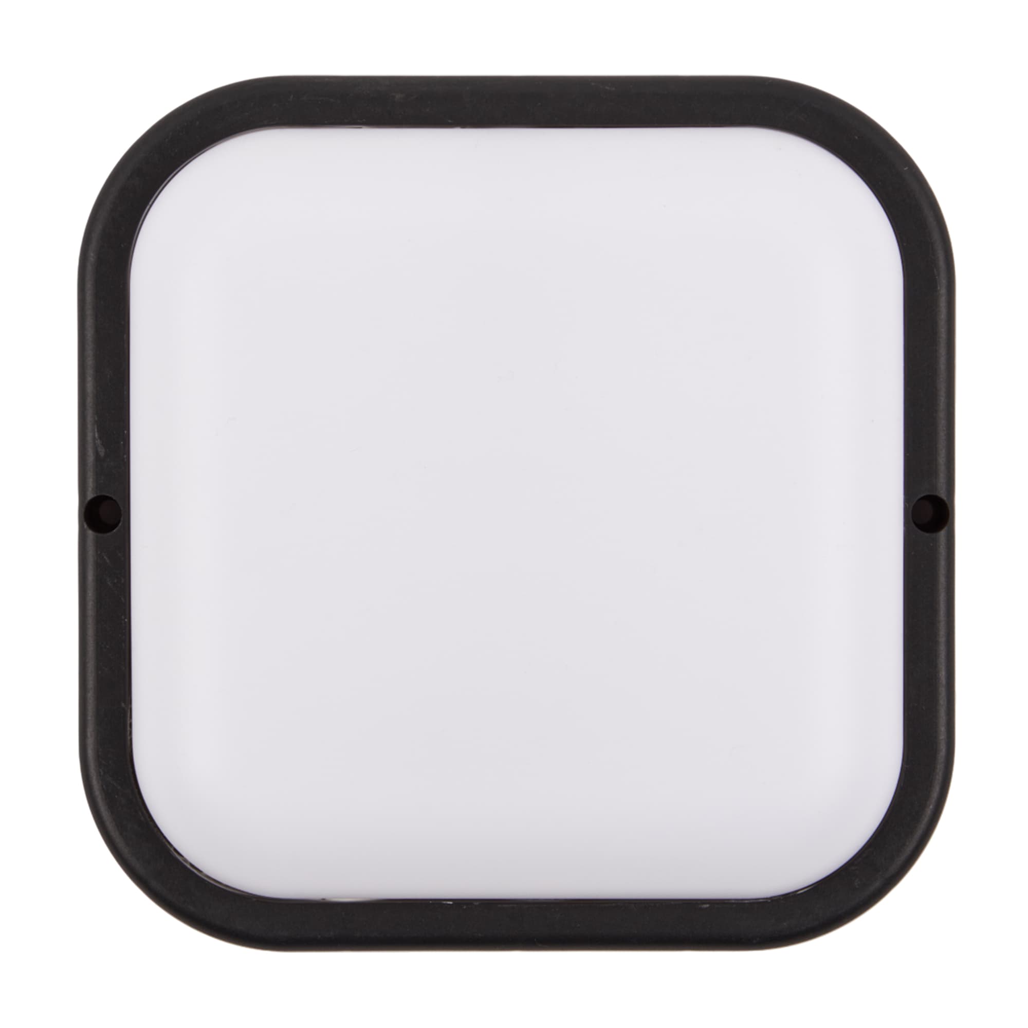 Светильник светодиодный ULW-Q229 18W/4000K IP65 BLACK  влагозащищенный. Квадрат. Белый свет (4000K). 155?155?37мм. Корпус черный