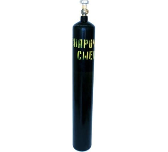 Баллон для газовой смеси, 10 л, 133 мм, новый, пустой