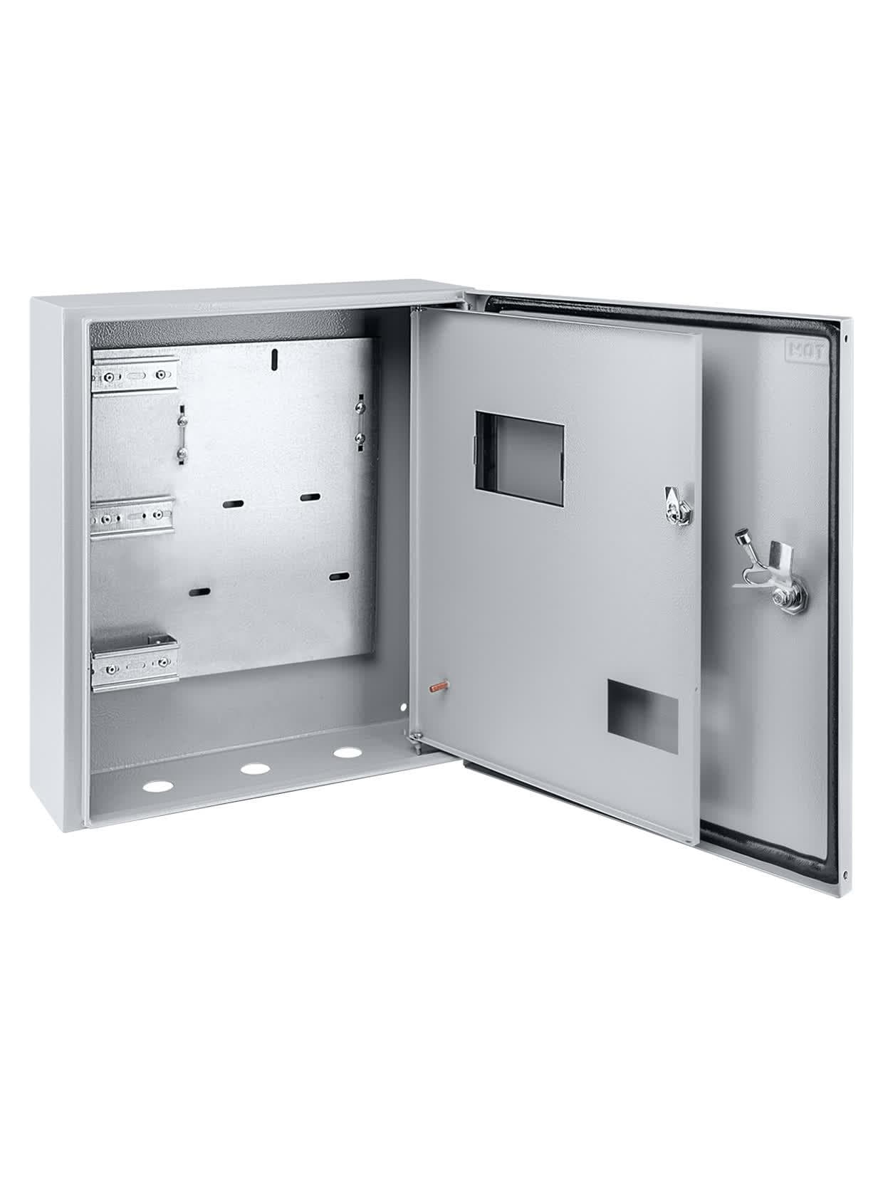Корпус металлический ЩУ-3ф/1-1-6 IP66 (2 двери) (445х400х150)