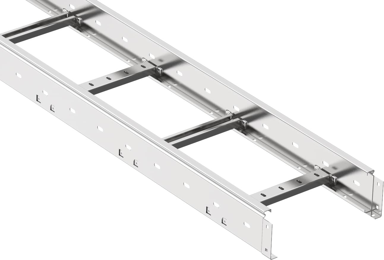 Лоток лестничный LESTA 55х300х3000-1,0