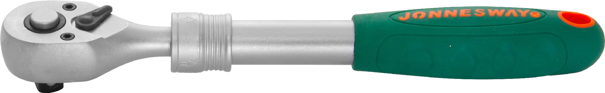 Рукоятка трещоточная телескопическая 3/8''DR, 72 зубца, 220-320 мм