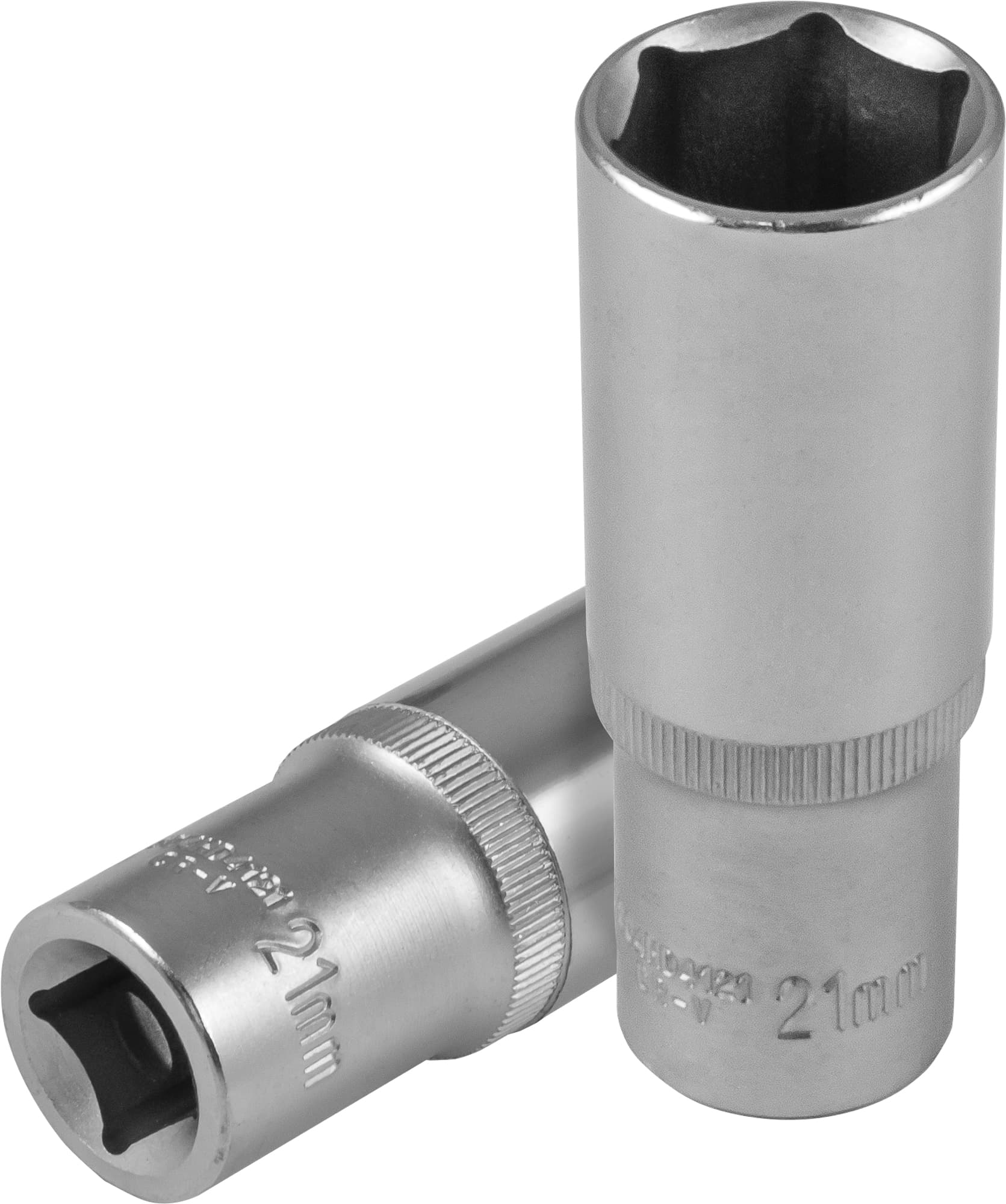 Головка торцевая глубокая 1/2''DR, 21 мм