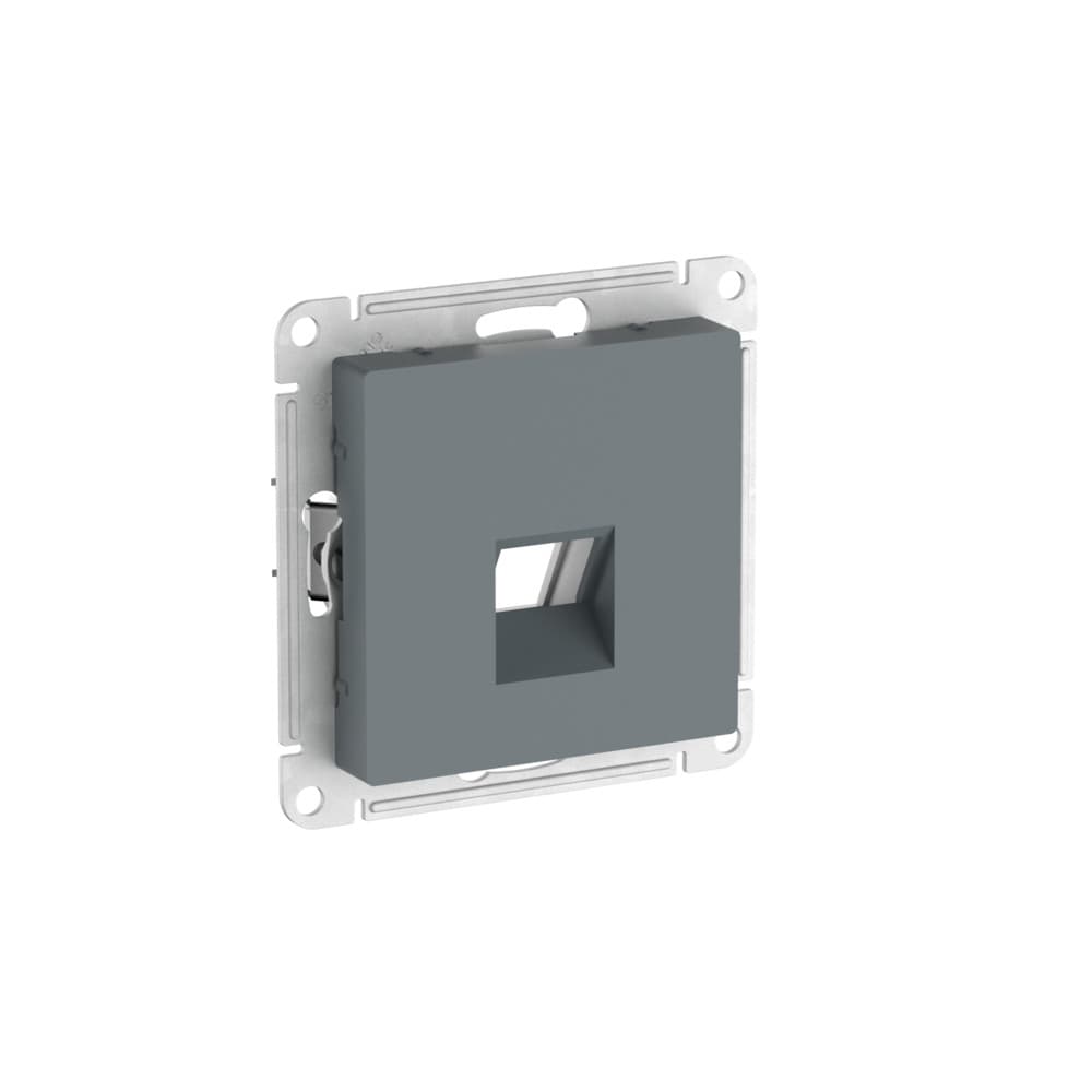 ATLASDESIGN НАКЛАДКА двойная для информационных функций типа Keystone, СТАЛЬ
