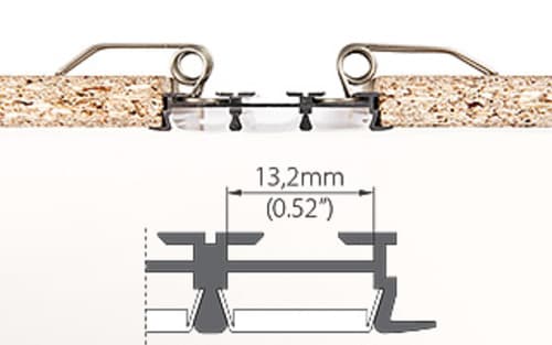 Экран ARH-WIDE-B-H20-2000 Square Opal-PM (ARL, Пластик)