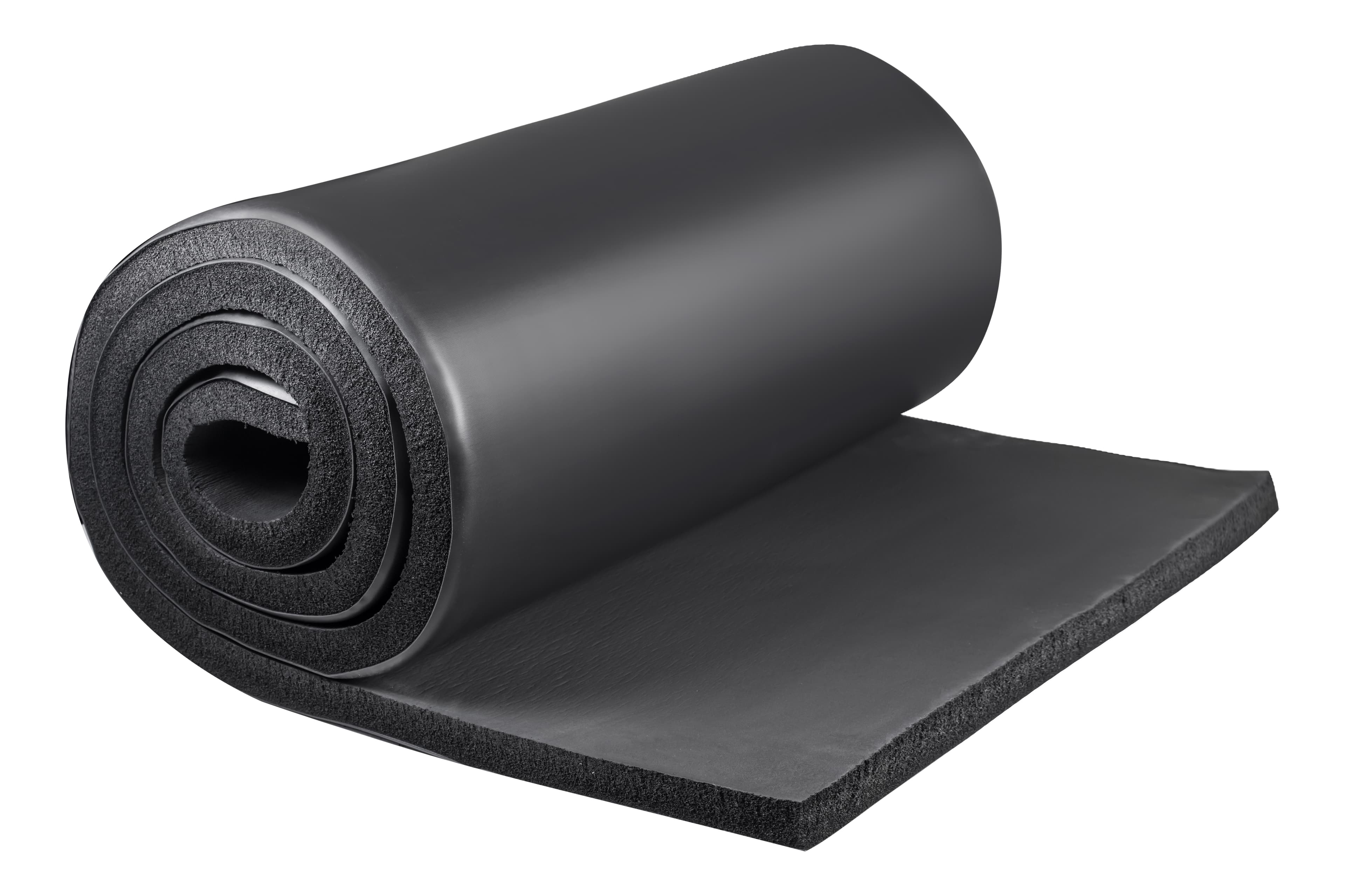 Рулон вспененный каучук K-FLEX 19x1000-10 ST AD IN CLAD black