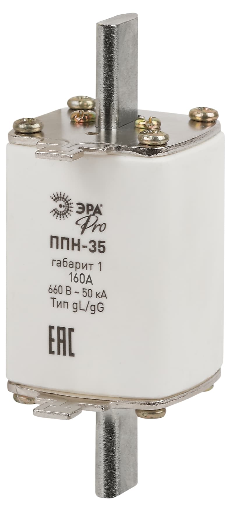 Предохранитель плавкий PRO pn-35-1-160 ППН-35, габарит 1, 160А