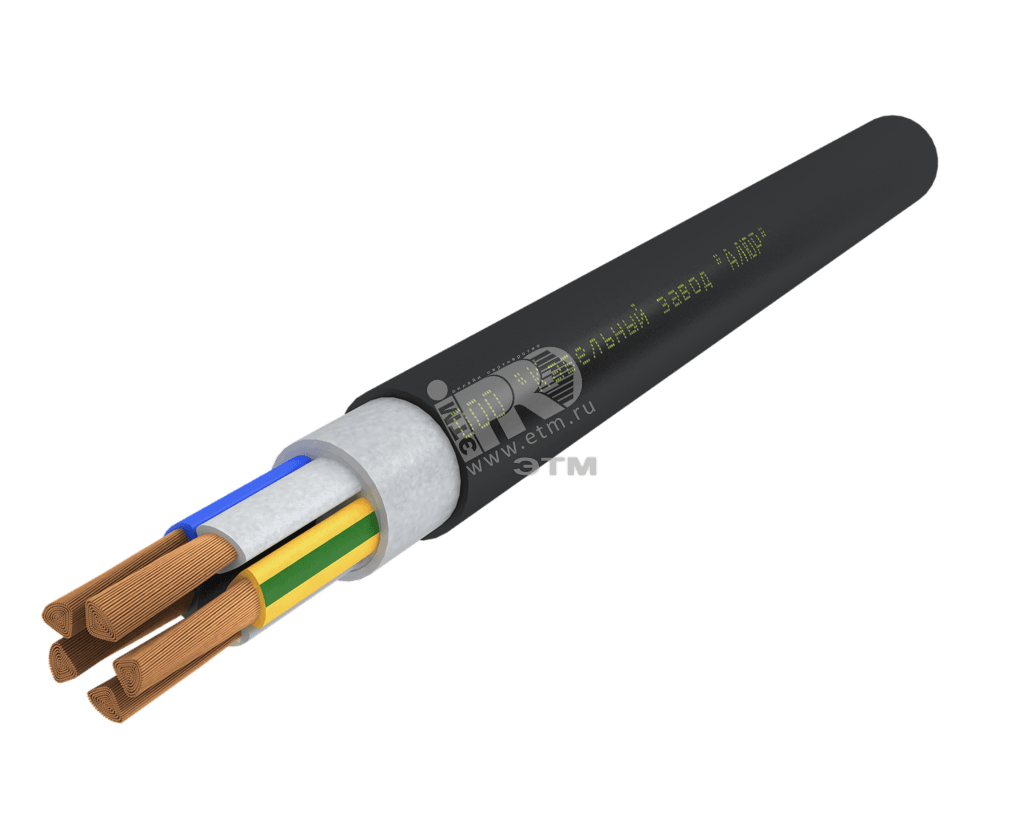 Кабель силовой ППГнг(А)-HF 5х185 мс(N.PE)-1 Ч бар