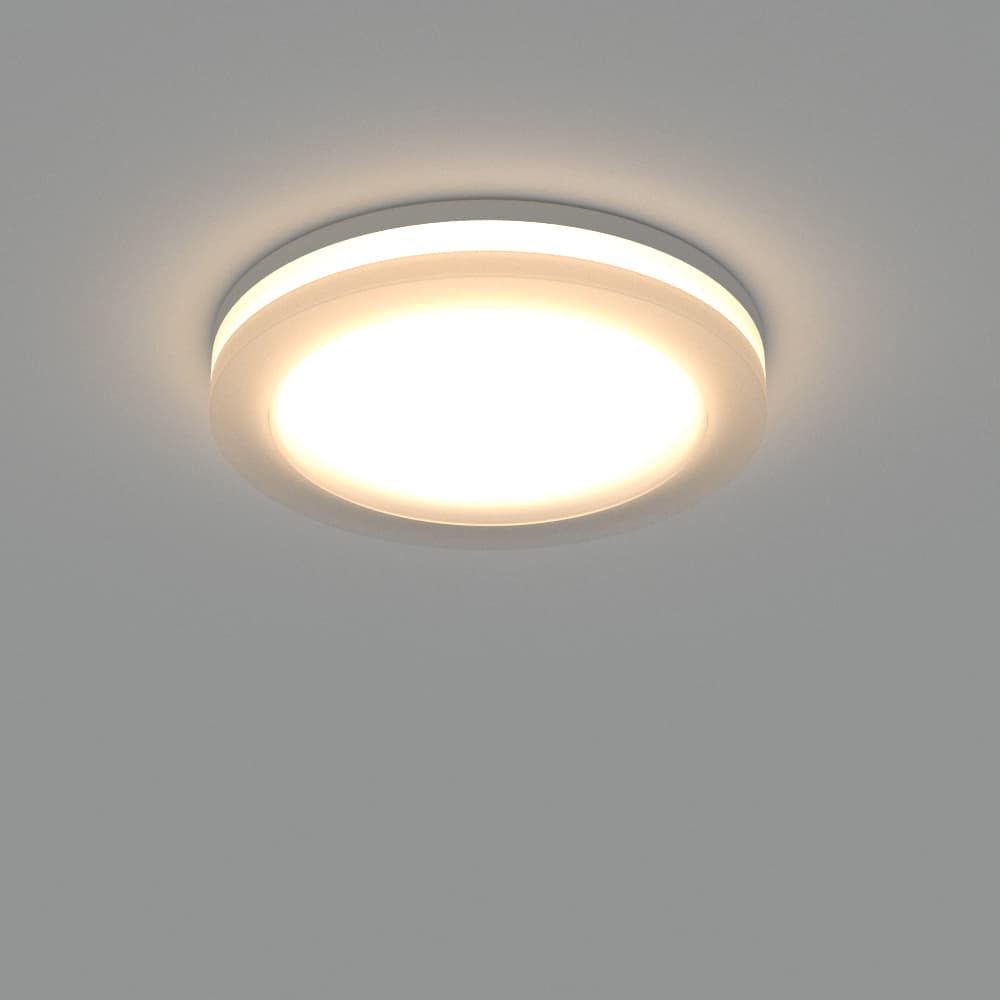 Панель светодиодная LTD-85SOL-5W Warm White IP44 пластик 3 года