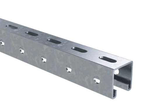 С-образный профиль 41x41, L2000, толщ.2,5 мм, INOX 304