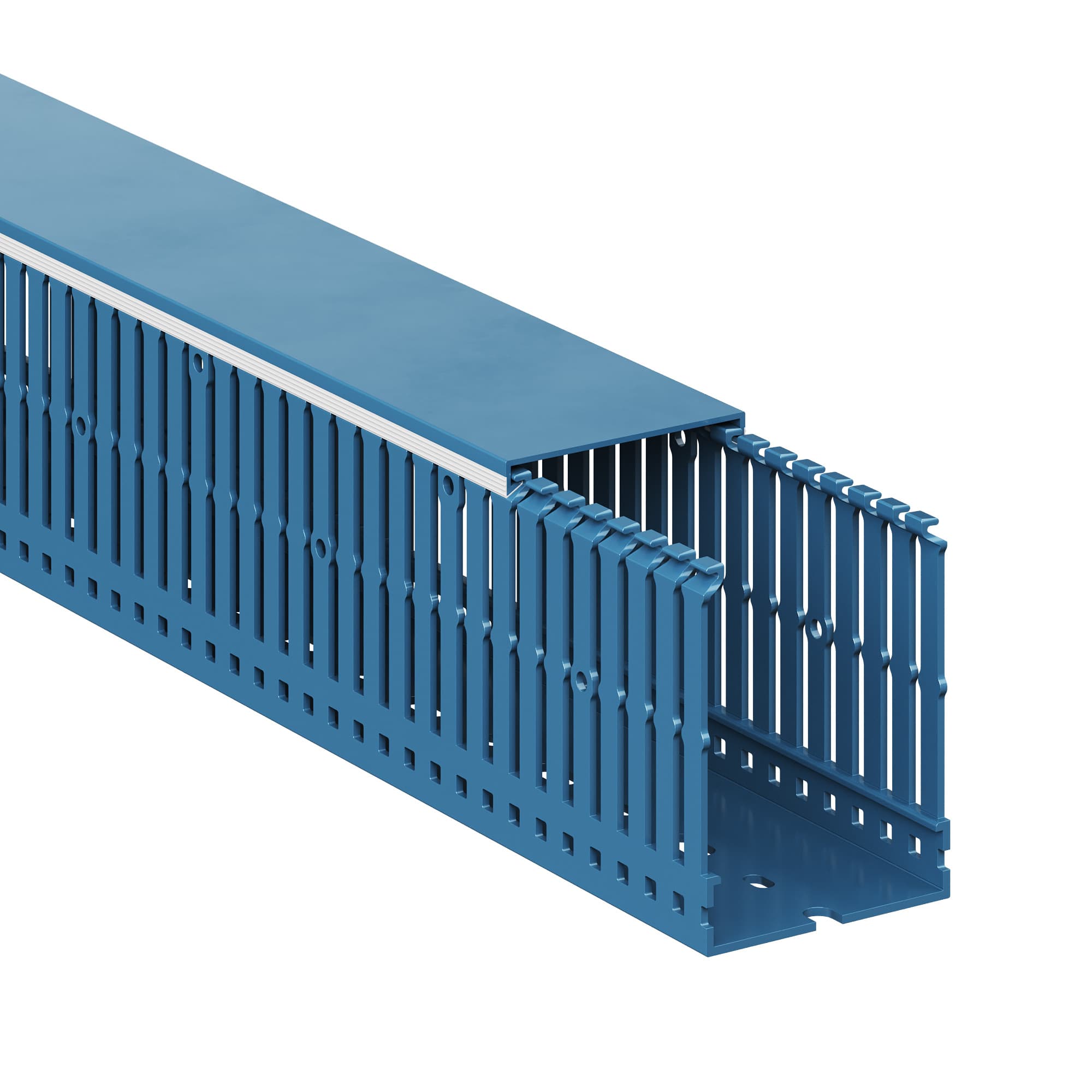 Короб перфорированный синий RL6 60x80