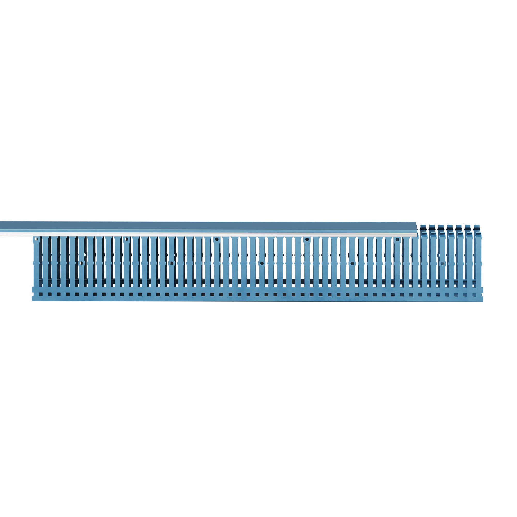 Короб перфорированный синий RL6 60x80