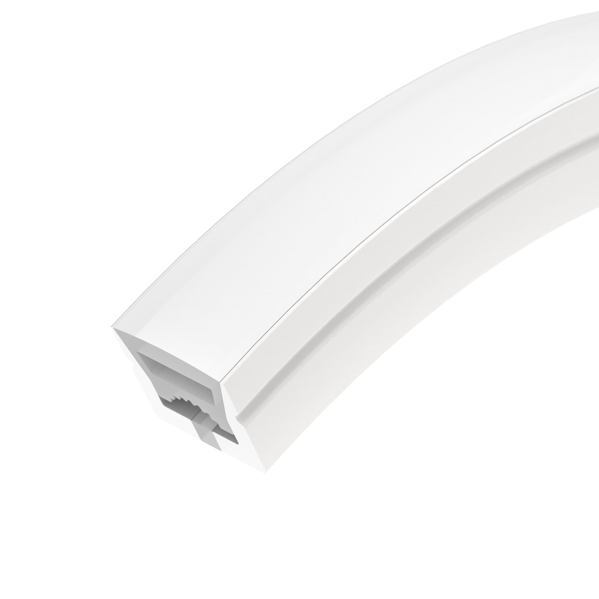 Профиль силиконовый WPH-FLEX-1212-TOP-S8-20m WHITE (Силикон)