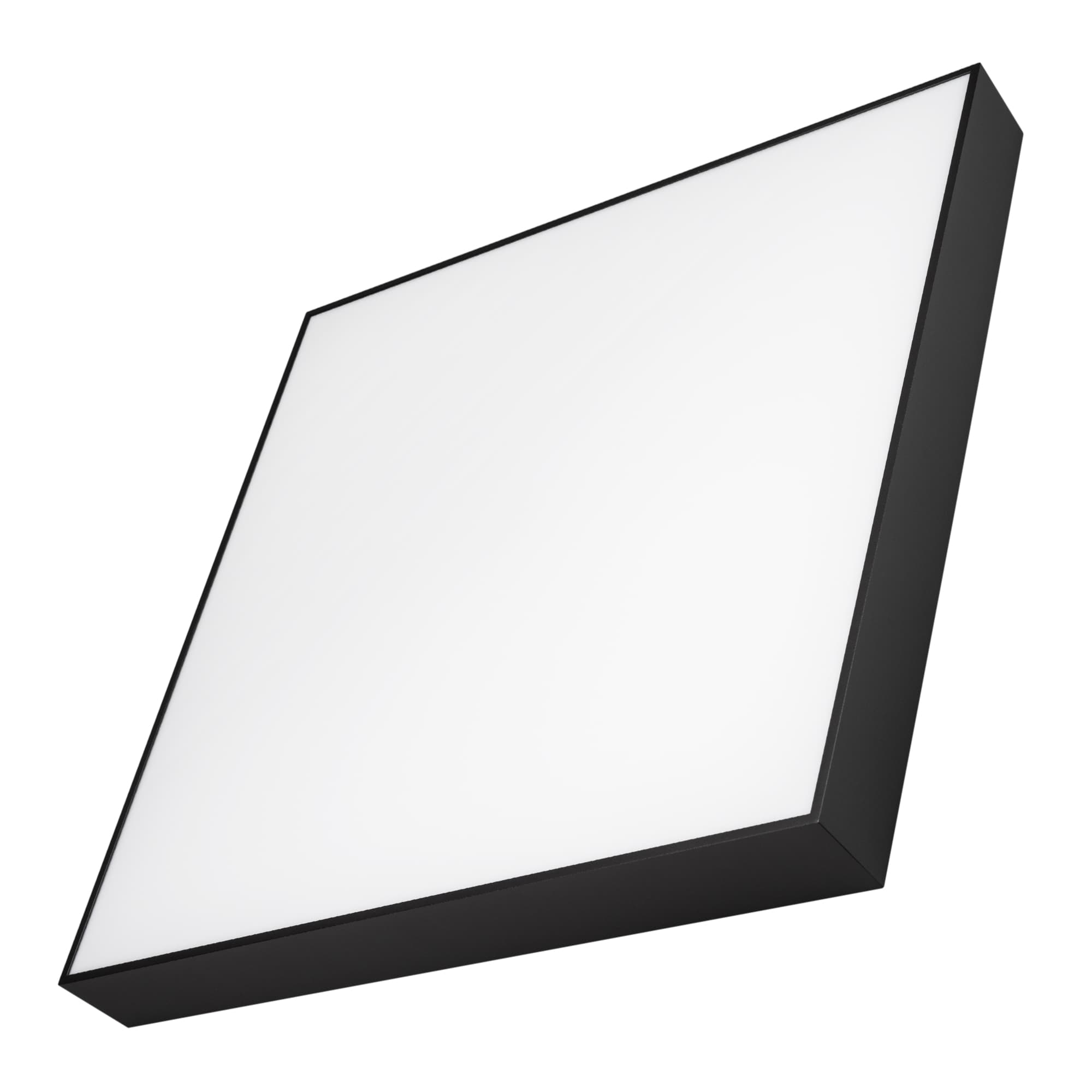Светильник IM-QUADRO-EMERGENCY-3H-S600x600-64W Day4000 (BK, 120 deg, 230V) (IP40 металл, 2 года)