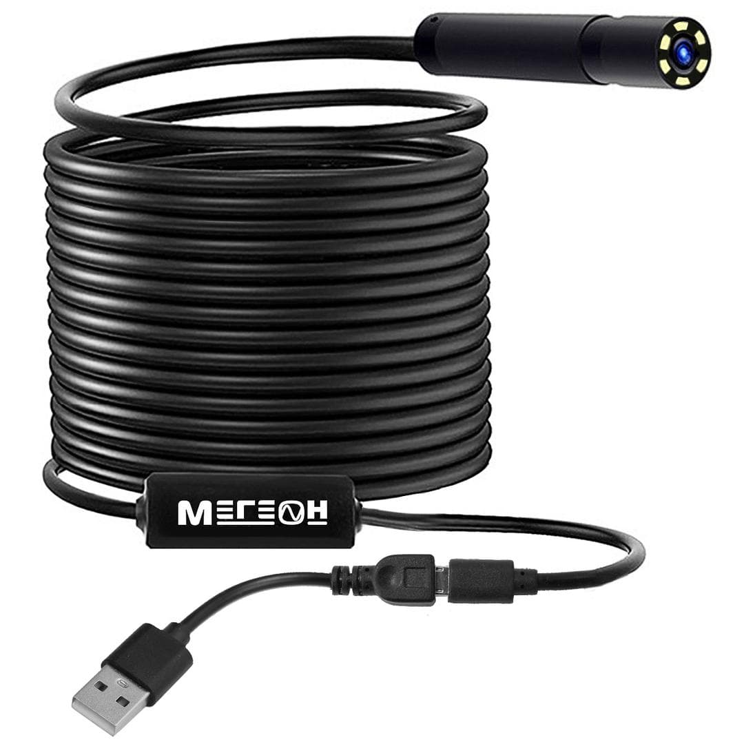 Видеоскоп-эндоскоп USB 15м 33151