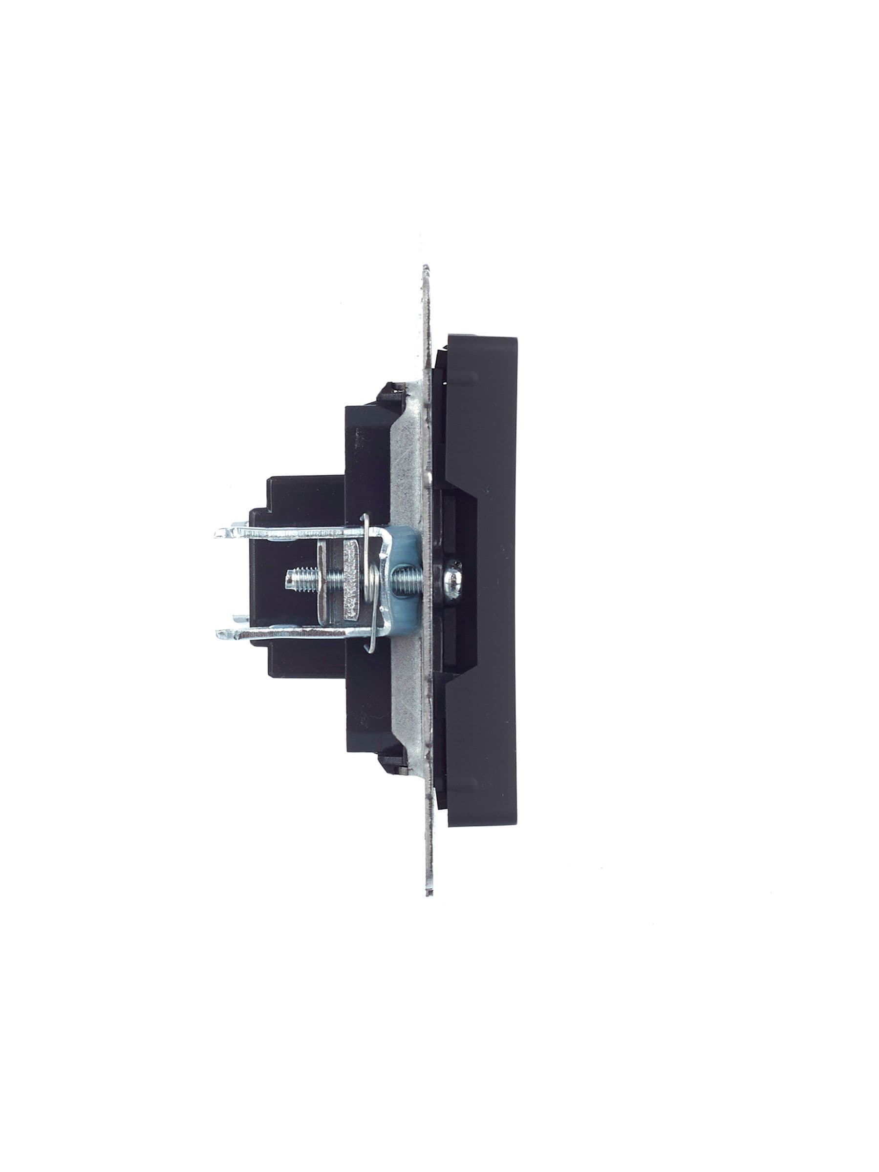 BRITE Розетка HDMI РHDMI-0-БрГ графит