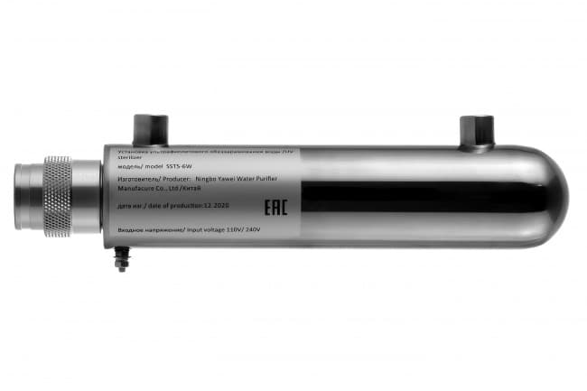 Установки обработки воды ультрафиолетом SST5 - 6w (лампа Philips)