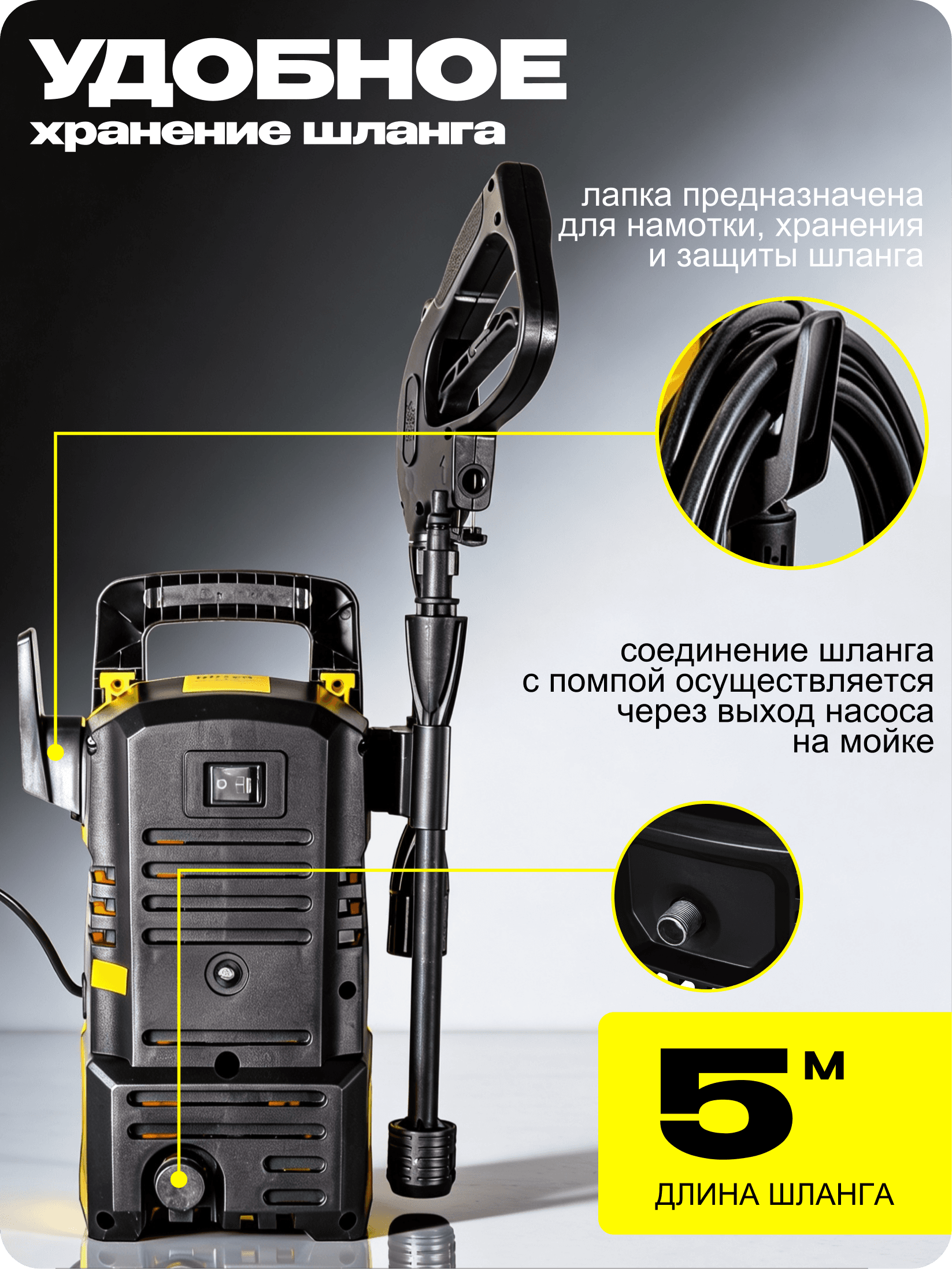 Мойка высокого давления W105-Р