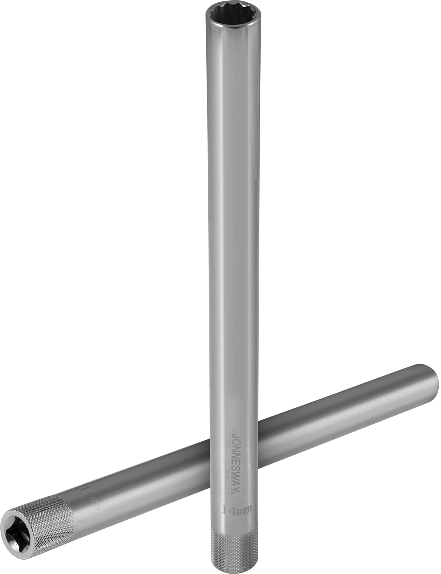 Головка торцевая свечная 12-гранная глубокая 3/8''DR, L-250 мм, 14 мм