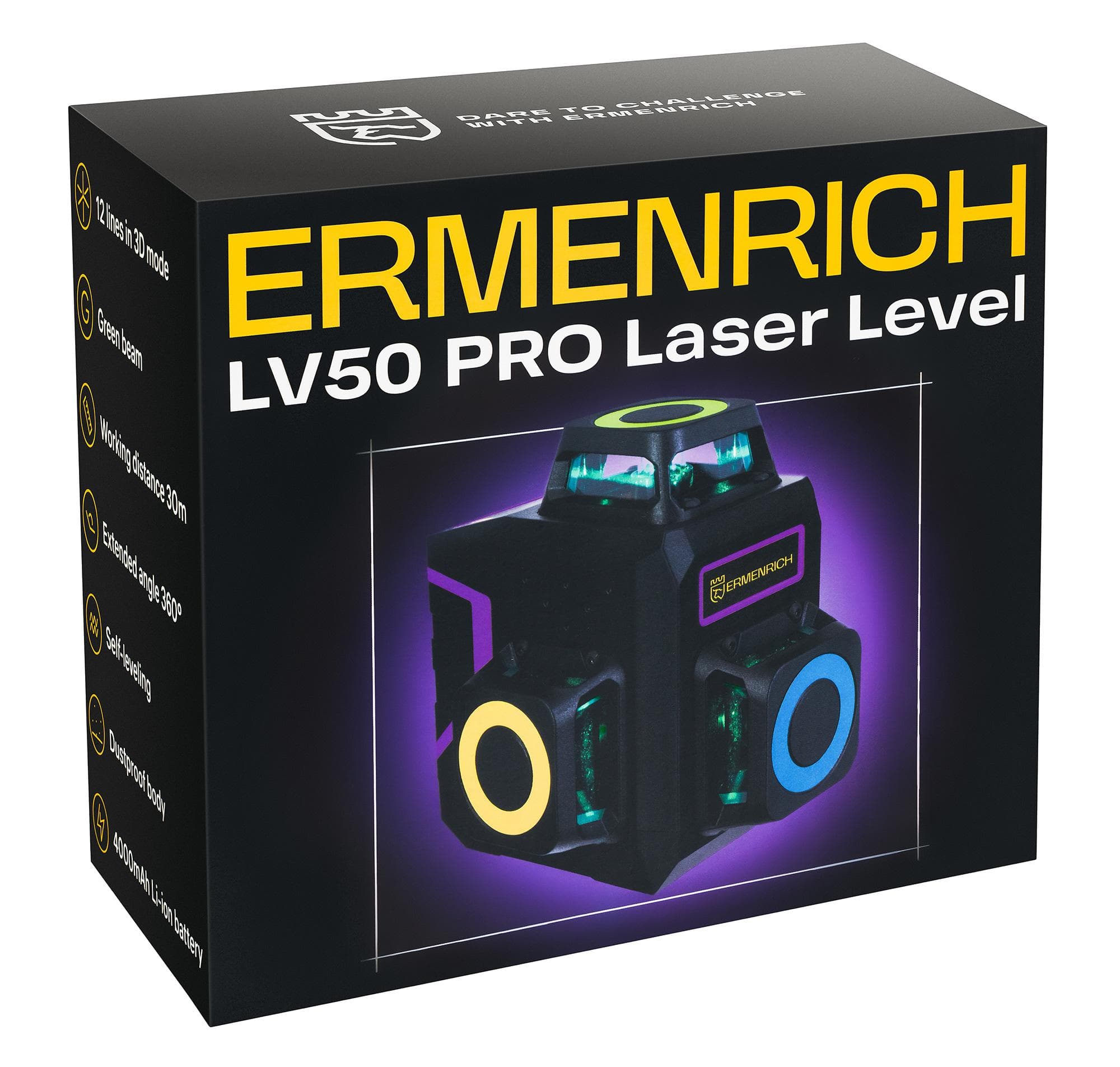Уровень лазерный LV50 PRO, фиолетовый