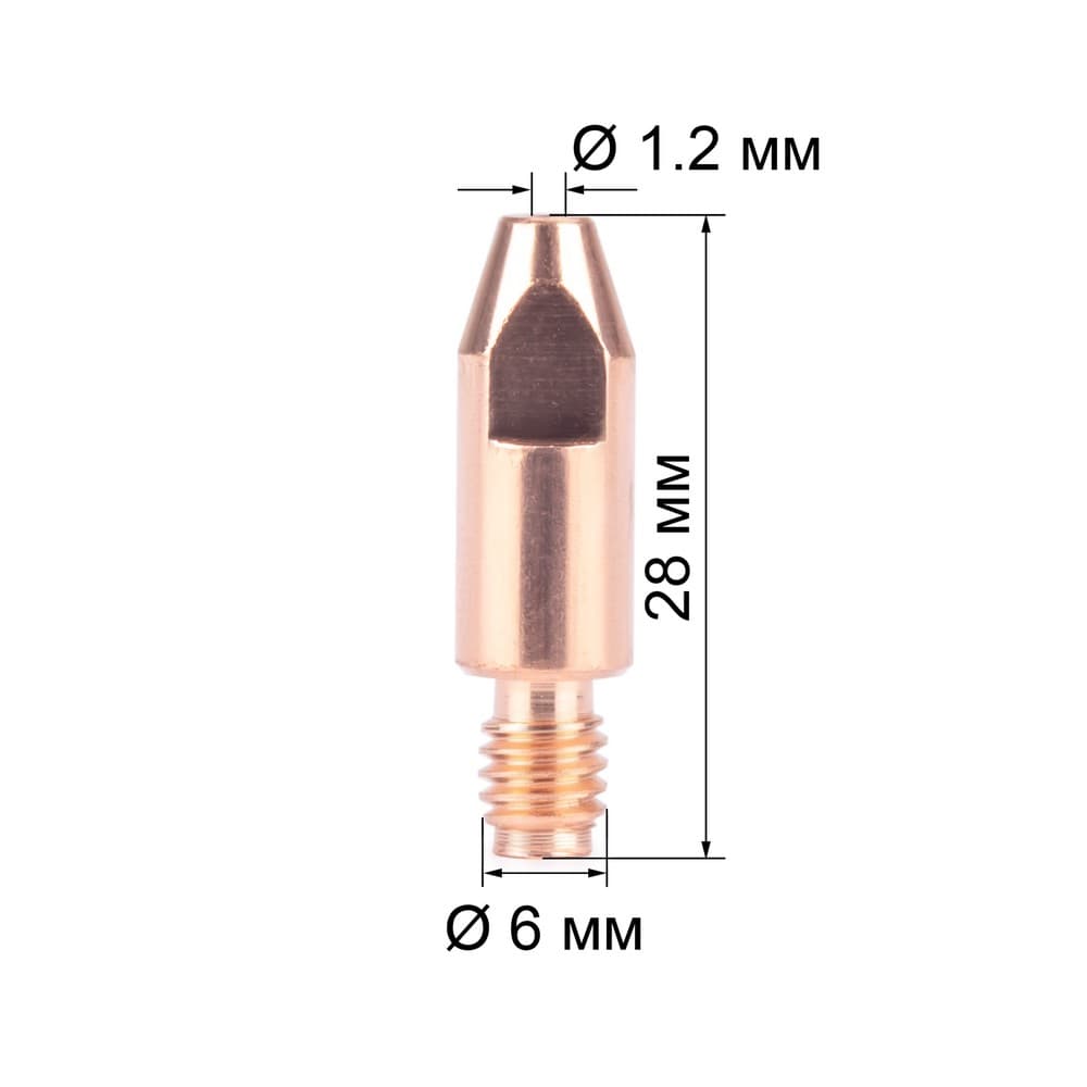 Наконечник M6х28х1.2 (AL) (141.0010/MD0009-62)