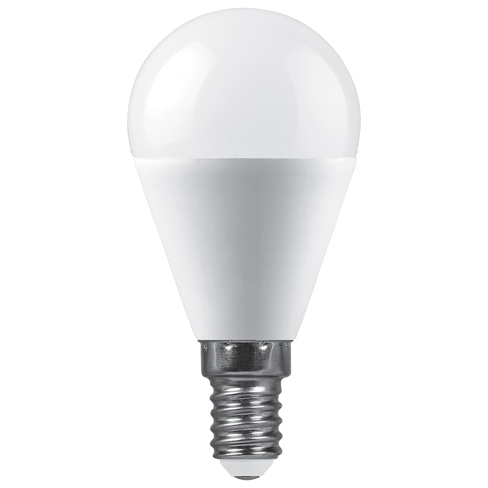 Лампа светодиодная LED 20вт Е14 белый матовый шар