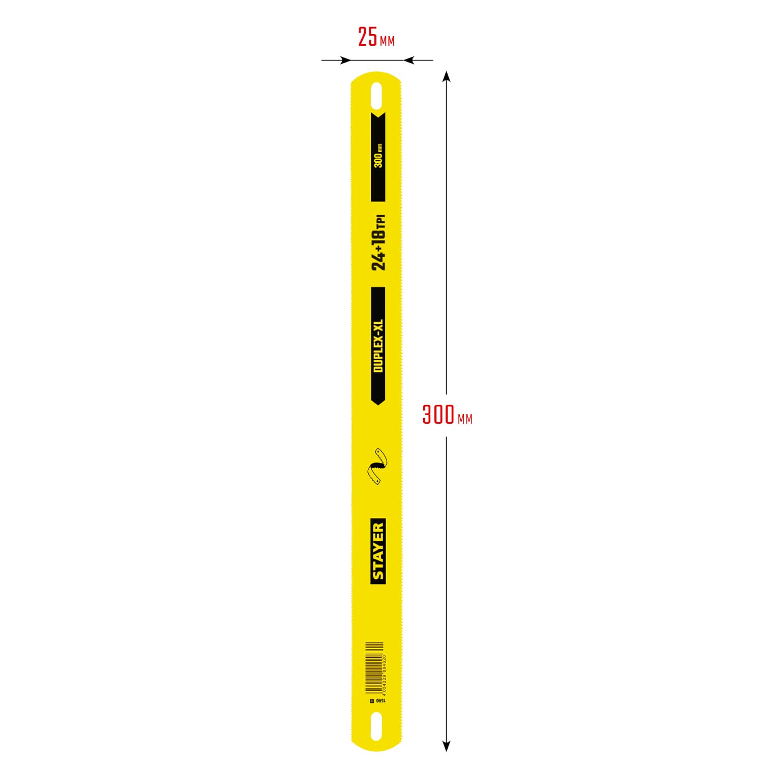 Полотно по металлу Duplex-XL 24+18 TPI