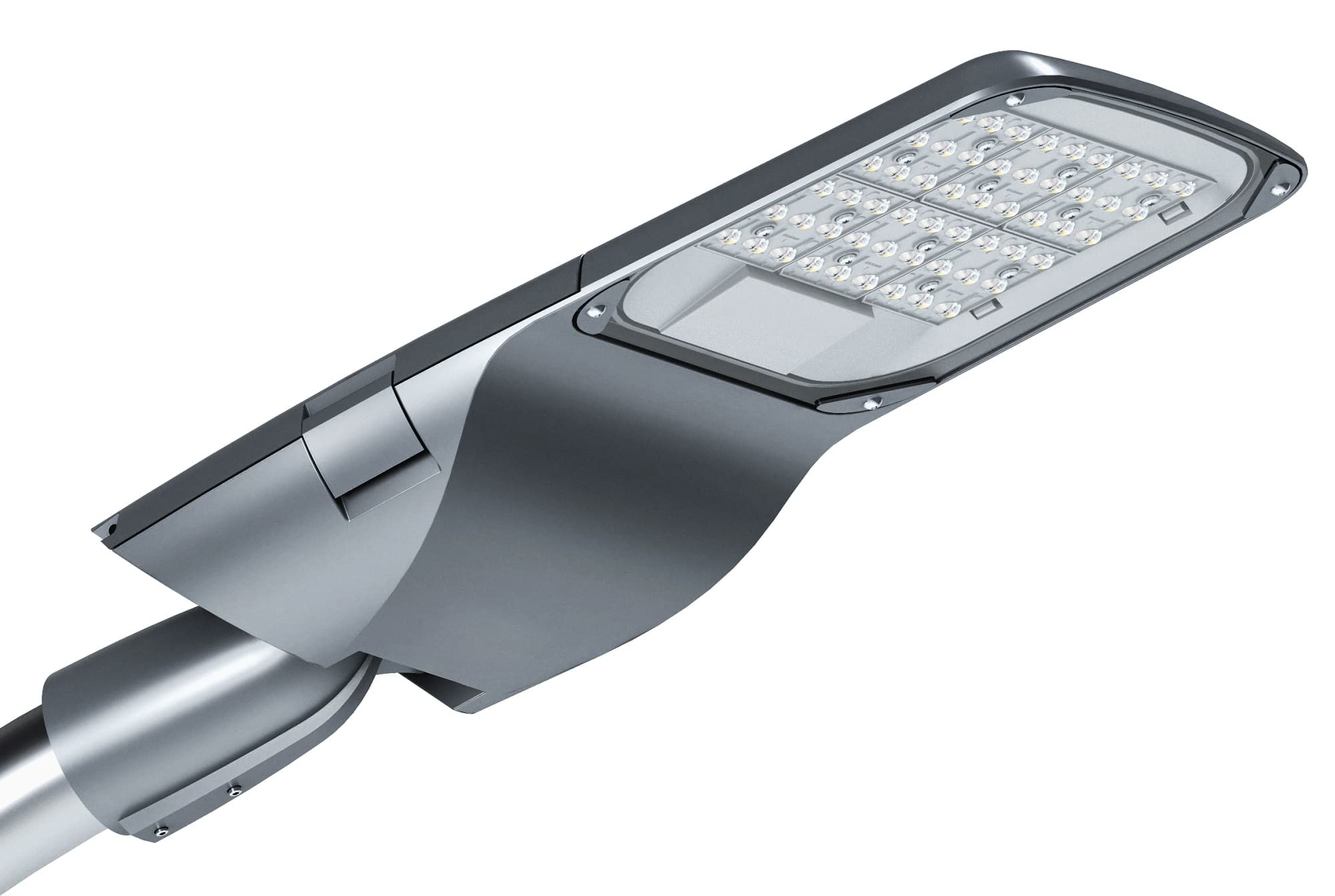 Светильник Волна M LED-120-ШБ3А-IP66-У1(730/D/X/RAL7040/U50/TG/PRO/G2) (СТ-1)