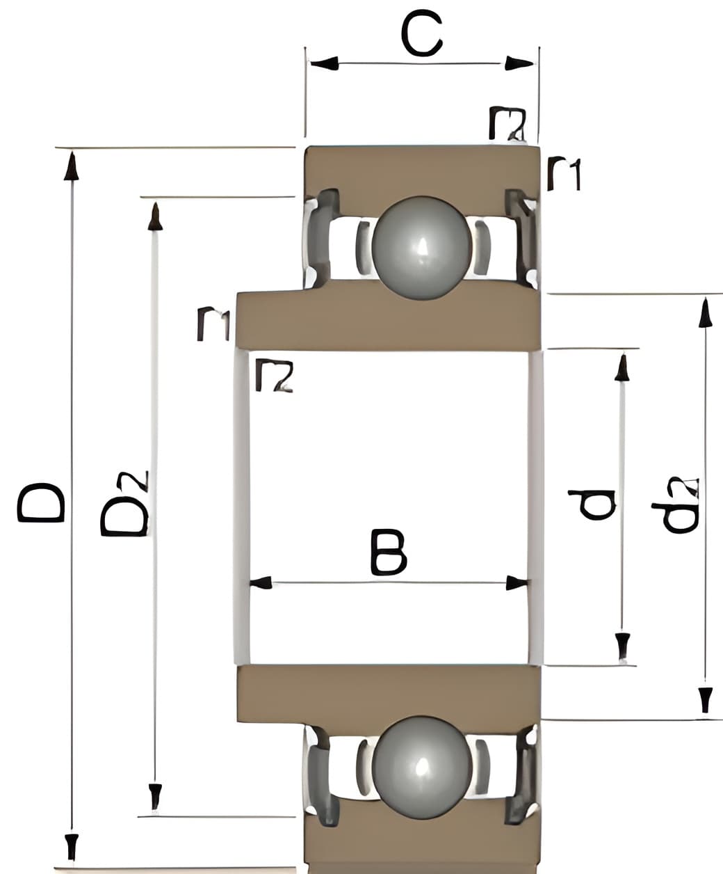 Подшипник 40BCV09S1-2NSL